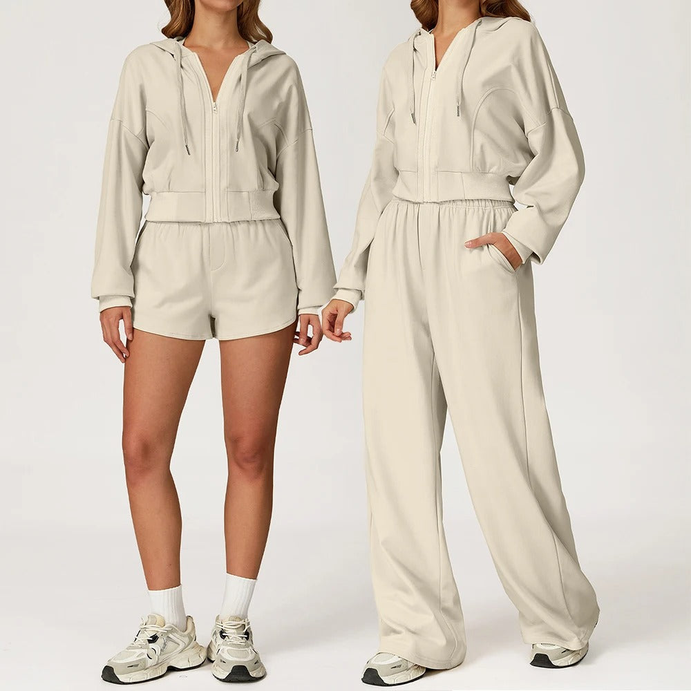 Vinter Træningssæt til Kvinder — Komfort Møder Stil i Ét Look