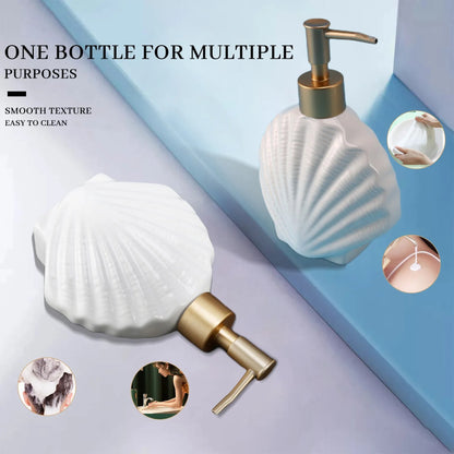 Elegant keramisk sæbedispenser