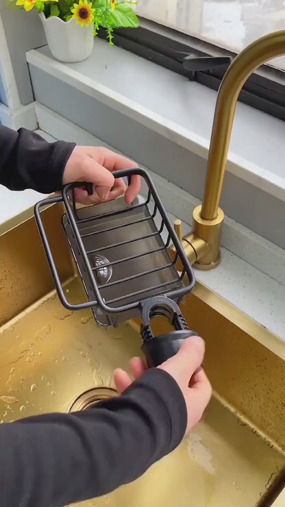 Aluminium Køkkenvask Organizer til Bordplade Opbevaring
