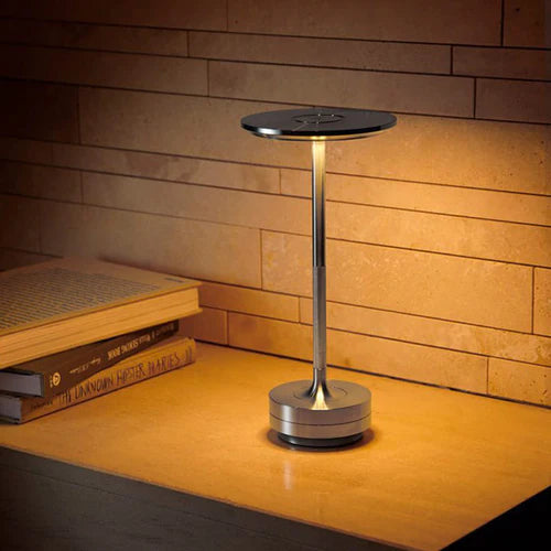 Minimalistisk LED Bordlampe – Trådløs & Elegant