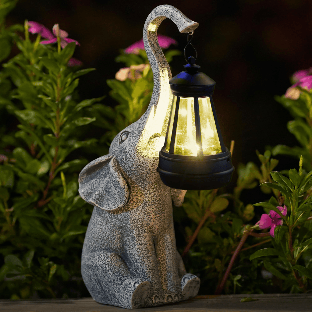 Betagende Elefant Havelampe™ - For en Magisk Atmosfære!